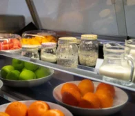 Fresh buffet selection